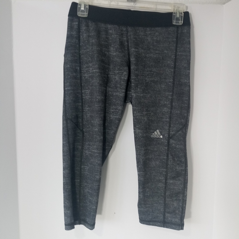 Adidas Techfit Medium Compression Gray Active Sz M